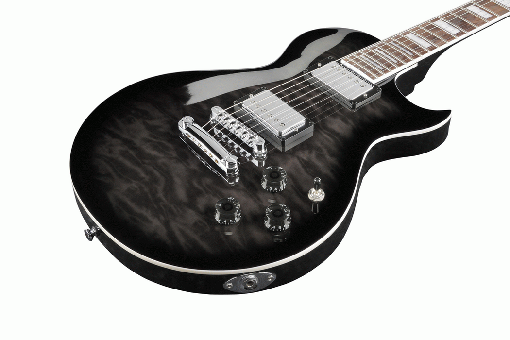 Ibanez ART120QA TKS Electric Guitar - Transparent Black Sunburst High Gloss