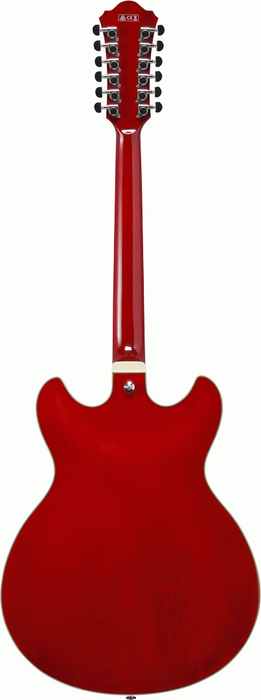 Ibanez AS7312 TCD 12 STR Artcore Electric - Transparent Cherry Red