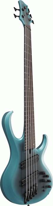 Ibanez BTB605MS CEM Multi Scale Electric Bass Guitar - Cerulean Aura Burst Matte