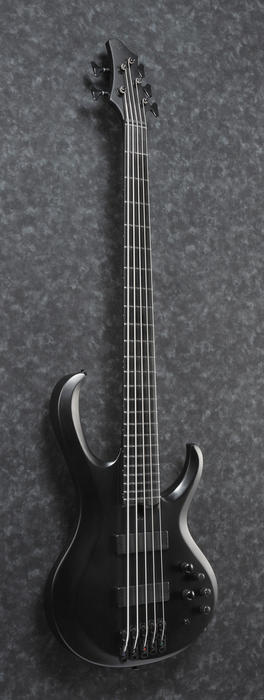 Ibanez BTB625EX BKF 5 String Electric Bass Guitar - Black Flat