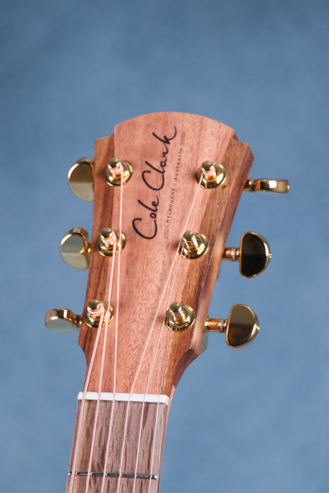 Cole Clark AN2EC-BLBL Grand Auditorium Acoustic Electric Guitar - 220112792