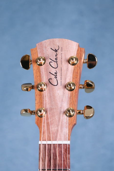 Cole Clark AN2EC-RDBL Grand Auditorium Acoustic Electric Guitar - 22019924
