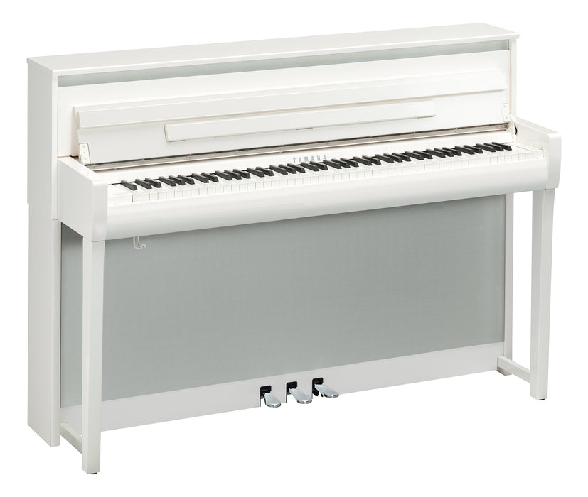 Yamaha Clavinova CLP785PWH Digital Piano - Polished White