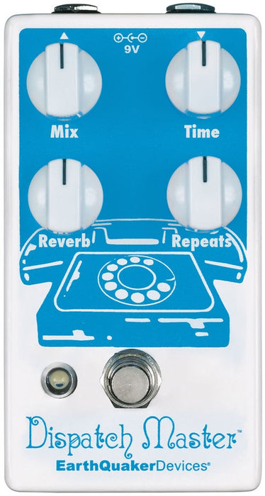 EarthQuaker Devices Dispatch Master Delay And Reverb V3 Effects Pedal