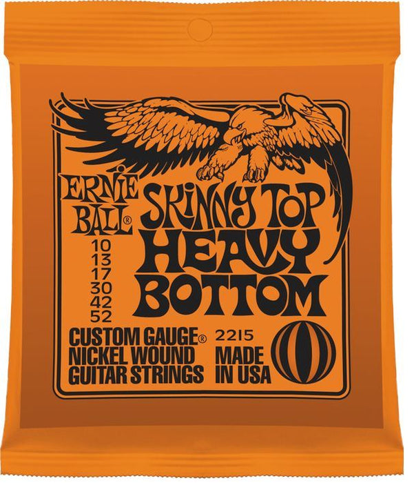 Ernie Ball Skinny Top Heavy Bottom 10-52 Nickel Wound Electric Guitar Strings