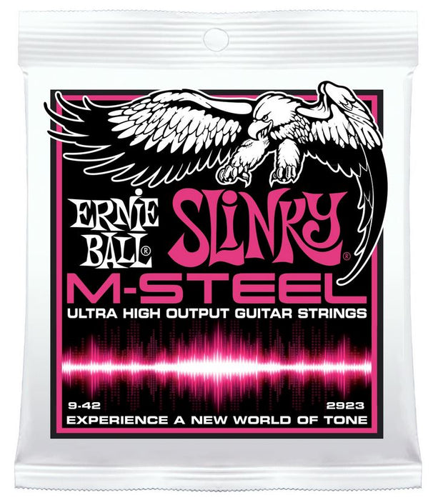 Ernie Ball Super Slinky 9-42 M-Steel Electric Guitar Strings