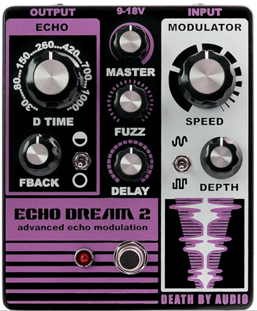 Death By Audio Echo Dream 2 Delay Pedal