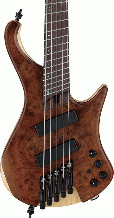 Ibanez EHB1265MS NML Multi Scale Electric Bass Guitar - Natural Mocha Low Gloss