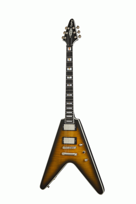 Epiphone Flying V Prophecy Electric Guitar - Yellow Tiger Aged Gloss