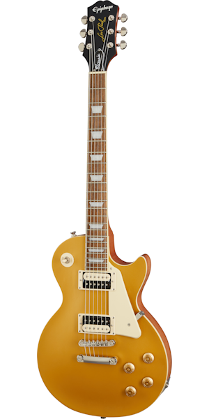 Epiphone Les Paul Classic Worn Electric Guitar - Worn Metallic Gold