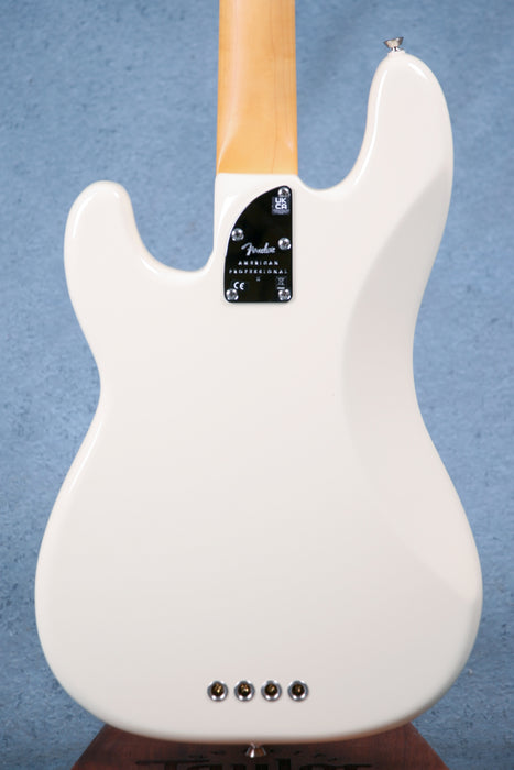 Fender American Professional II Precision Bass Rosewood Fingerboard - Olympic White - US21037079