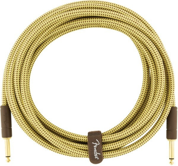 Fender Deluxe Series Instrument Cable Straight/Straight 10ft - Tweed
