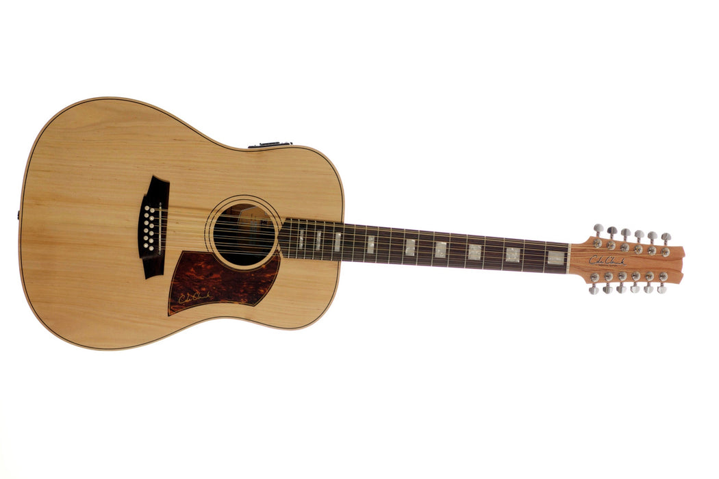 Cole Clark FL2E-12-BB 12 String Dreadnought Acoustic Electric Guitar
