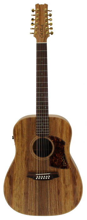 Cole Clark FL2E-12-BLBL 12 String Dreadnought Acoustic Electric Guitar