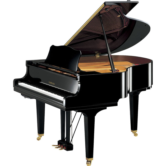 Yamaha GC1TA3 TransAcoustic 161cm Grand Piano - Polished Ebony