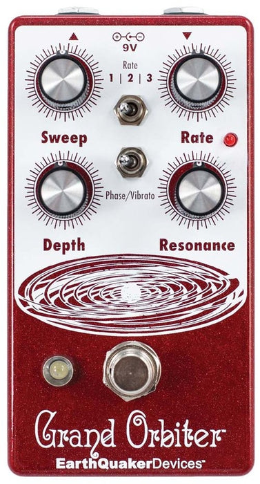 EarthQuaker Devices Grand Orbiter Phase Machine V3 Effects Pedal