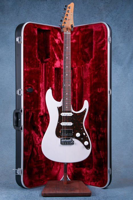 Ibanez AZ2204N AWD Prestige Electric Guitar w/Case - Antique White Blonde - F2209704 - Clearance