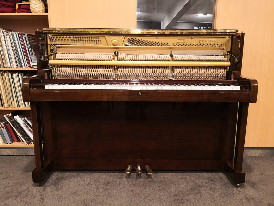 Young Chang U111 111cm Preowned Upright Piano 0144454 - Polished Mahogany