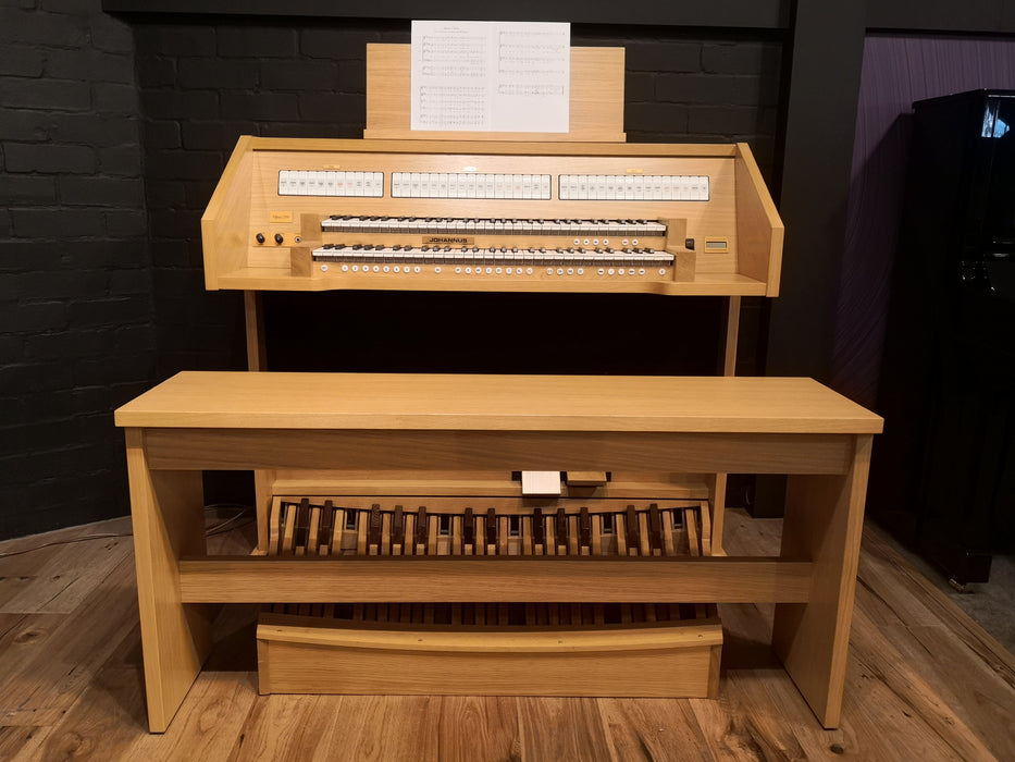 Johannus Opus 250 Preowned Classical Organ - Satin Walnut