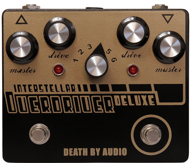 Death By Audio Interstellar Overdriver Deluxe Pedal