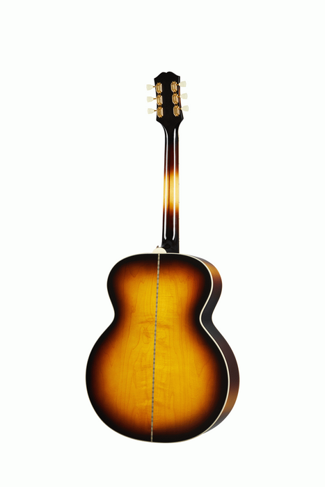 Epiphone Inspired by Gibson J-200 Acoustic Electric Guitar - Aged Vintage Sunburst Gloss