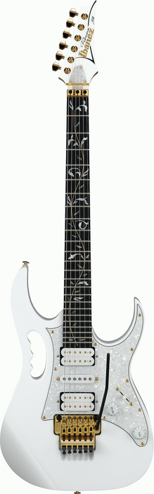 Ibanez JEM7VP WH Premium Steve Vai Signature Electric Guitar - White