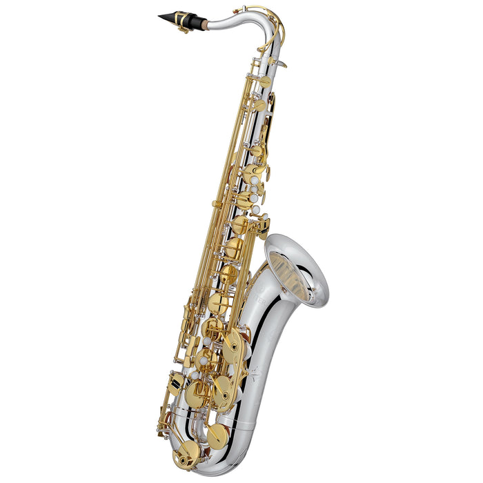 Jupiter JTS1100SGQ Tenor Saxophone 1100 Series Silver Body Gold Keys Backpack Case