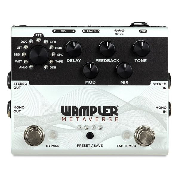 Wampler Metaverse Programmable Delay Effects Pedal