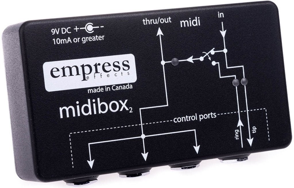 Empress Effects Midibox2 Midi Converter Control Pedal