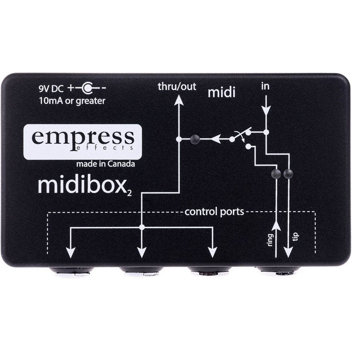 Empress Effects Midibox2 Midi Converter Control Pedal