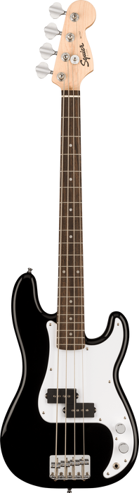 Squier Mini P Bass Laurel Fingerboard Electric Bass Guitar - Black
