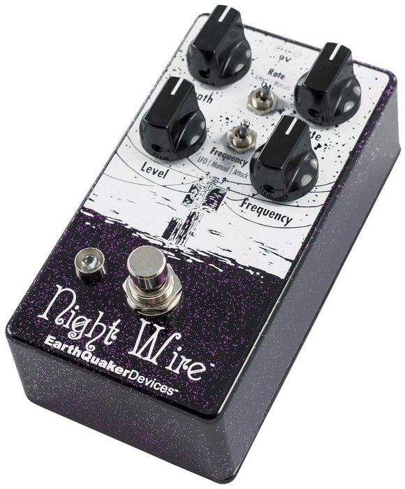 EarthQuaker Devices Night Wire Wide Range Harmonic Tremolo V2 Effects Pedal