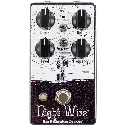 EarthQuaker Devices Night Wire Wide Range Harmonic Tremolo V2 Effects Pedal