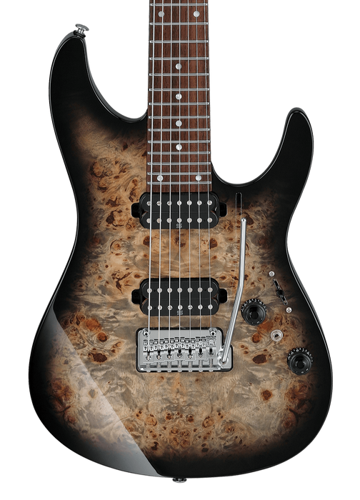 Ibanez AZ427P1PB CKB Premium Electric Guitar w/Bag - Charcoal Black Burst - Clearance