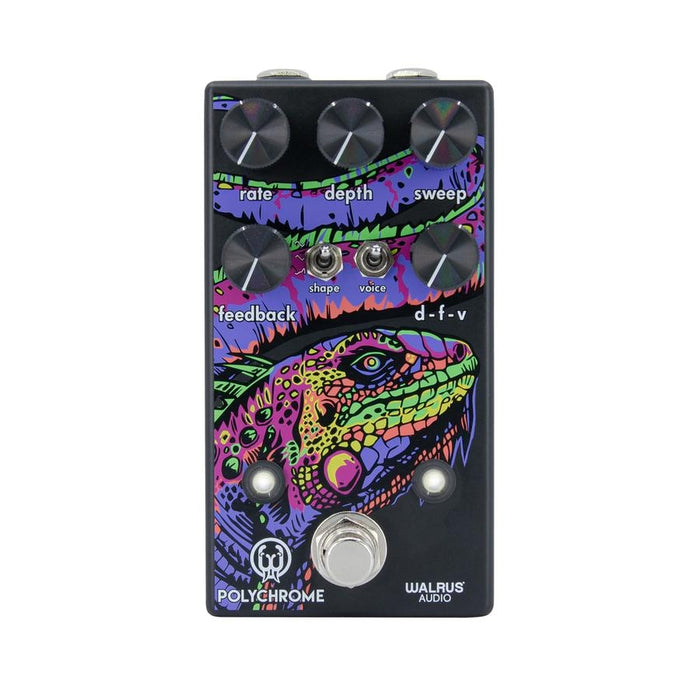 Walrus Audio Polychrome Analog Flanger Effects Pedal