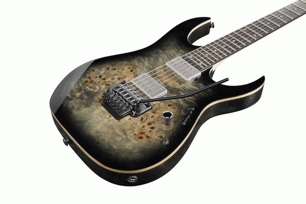 Ibanez RG1120PBZ CKB Electric Guitar - Charcoal Black Burst
