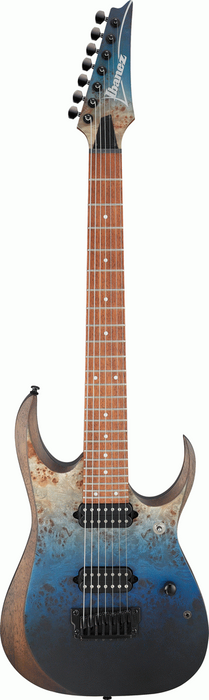 Ibanez RGD7521PB Electric Guitar DSF - Deep Seafloor Fade Flat