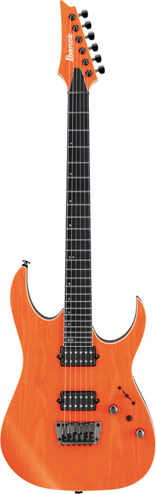 Ibanez RGR5221 TFR Prestige Electric Guitar w/Case - Transparent Fluorescent Orange