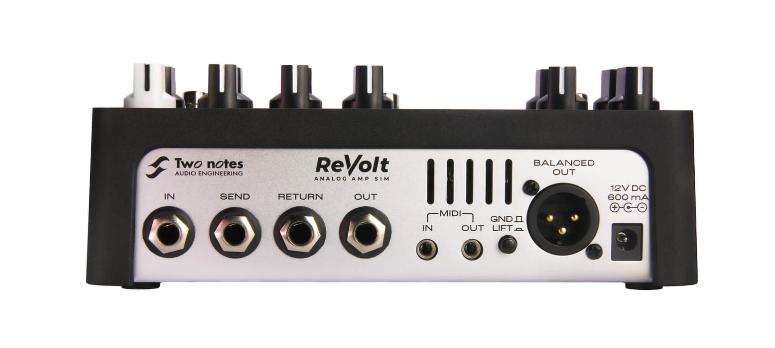 Two Notes Revolt Bass 3 Channel Analog Amp Sim