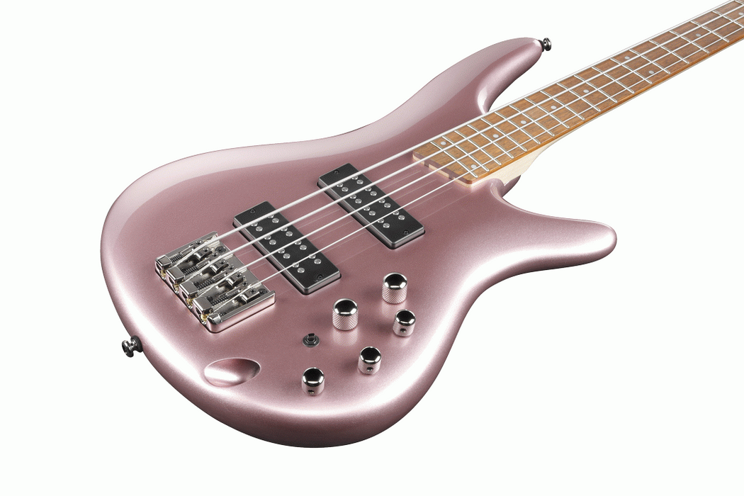 Ibanez SR300E PGM Electric Bass Guitar - Pink Gold Metallic
