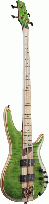 Ibanez SR4FMDX EGL Premium Electric Bass Guitar w/Bag - Emerald Green Low Gloss