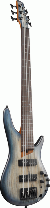 Ibanez SR606E CTF Electric 6 String Electric Bass Guitar - Cosmic Blue Starburst Flat - Clearance