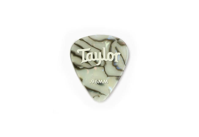 Taylor Celluloid 351 Picks Abalone 0.96mm- 12-Pack