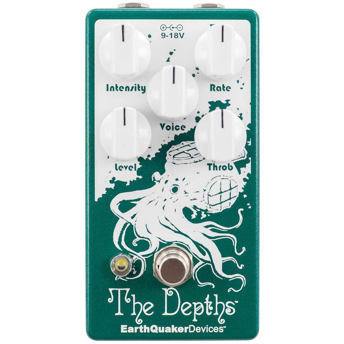 EarthQuaker Devices Depths Optical Vibe Machine V2 Effects Pedal