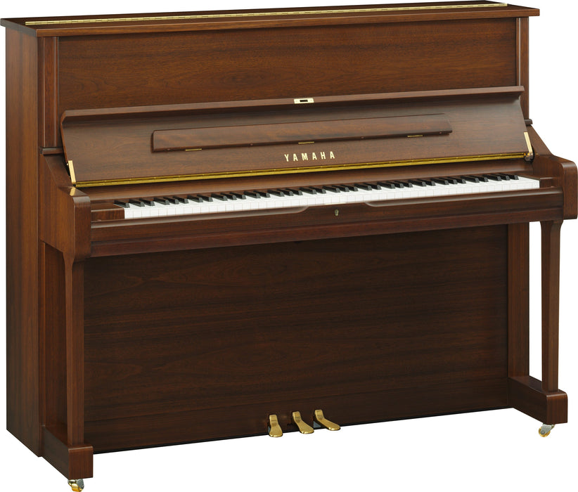 Yamaha U1SAWQ 121cm Upright Piano - Satin American Walnut
