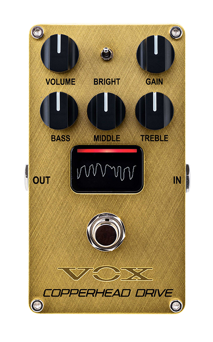 Vox Valvenergy Copperhead Drive Effects Pedal