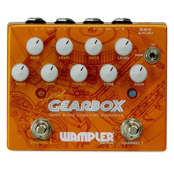 Wampler Gearbox Andy Wood Dual Overdrive Pedal
