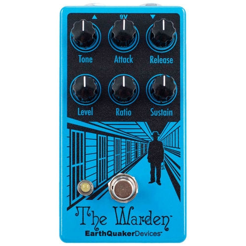 EarthQuaker Devices Warden Optical Compressor V2 Effects Pedal