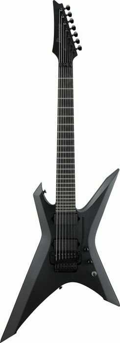Ibanez XPTB720 BKF 7 String Electric Guitar - Black Flat