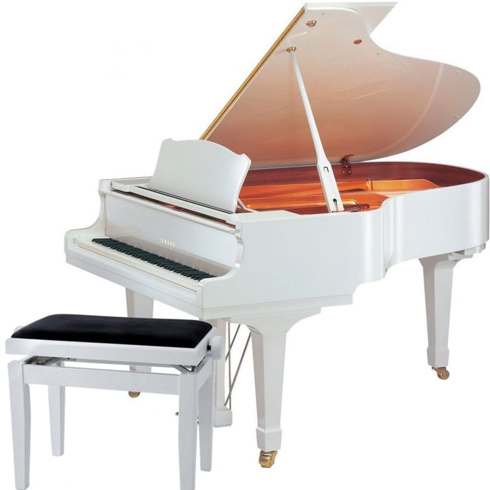 Yamaha GC1M 161cm Grand Piano - Polished White